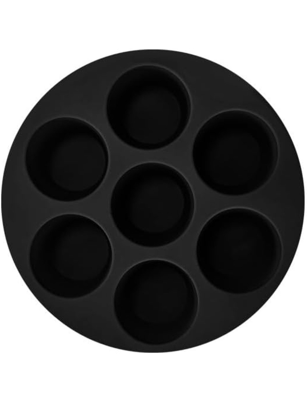 Black Nonstick 7 Cup Silicone Liner - Picture 4 of 4